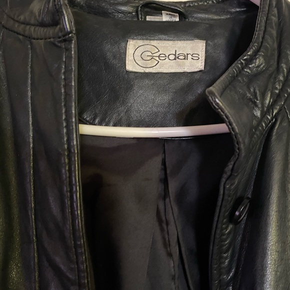 Maxi Length soft Leather Coat - Picture 6 of 8